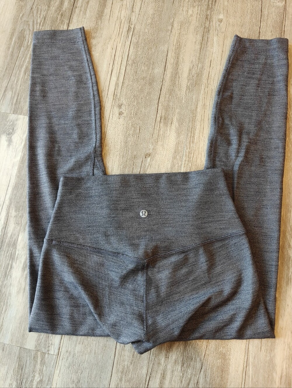 Lululemon Align Pant II 25" Mini Heathered Herringbone Size 6 Euc